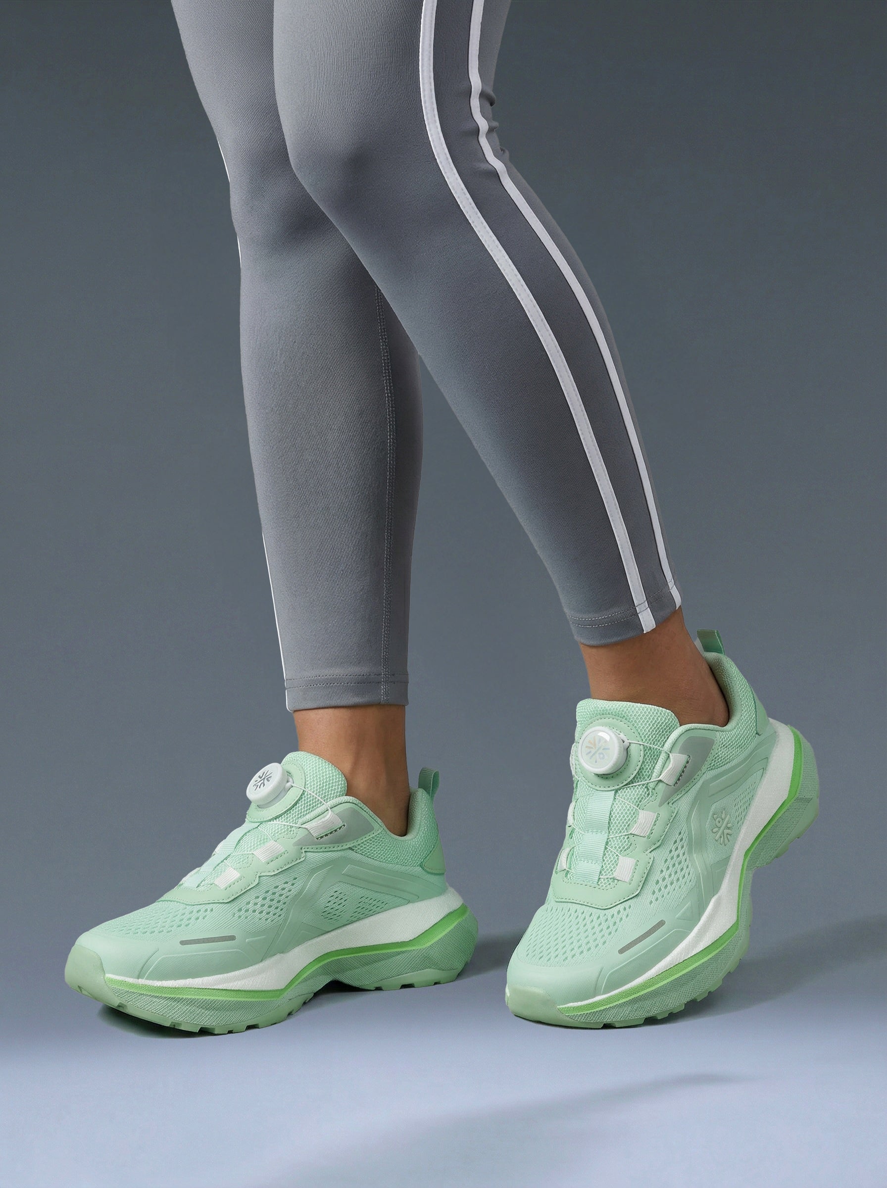 cult Women's GlideStep Running Shoes - Green