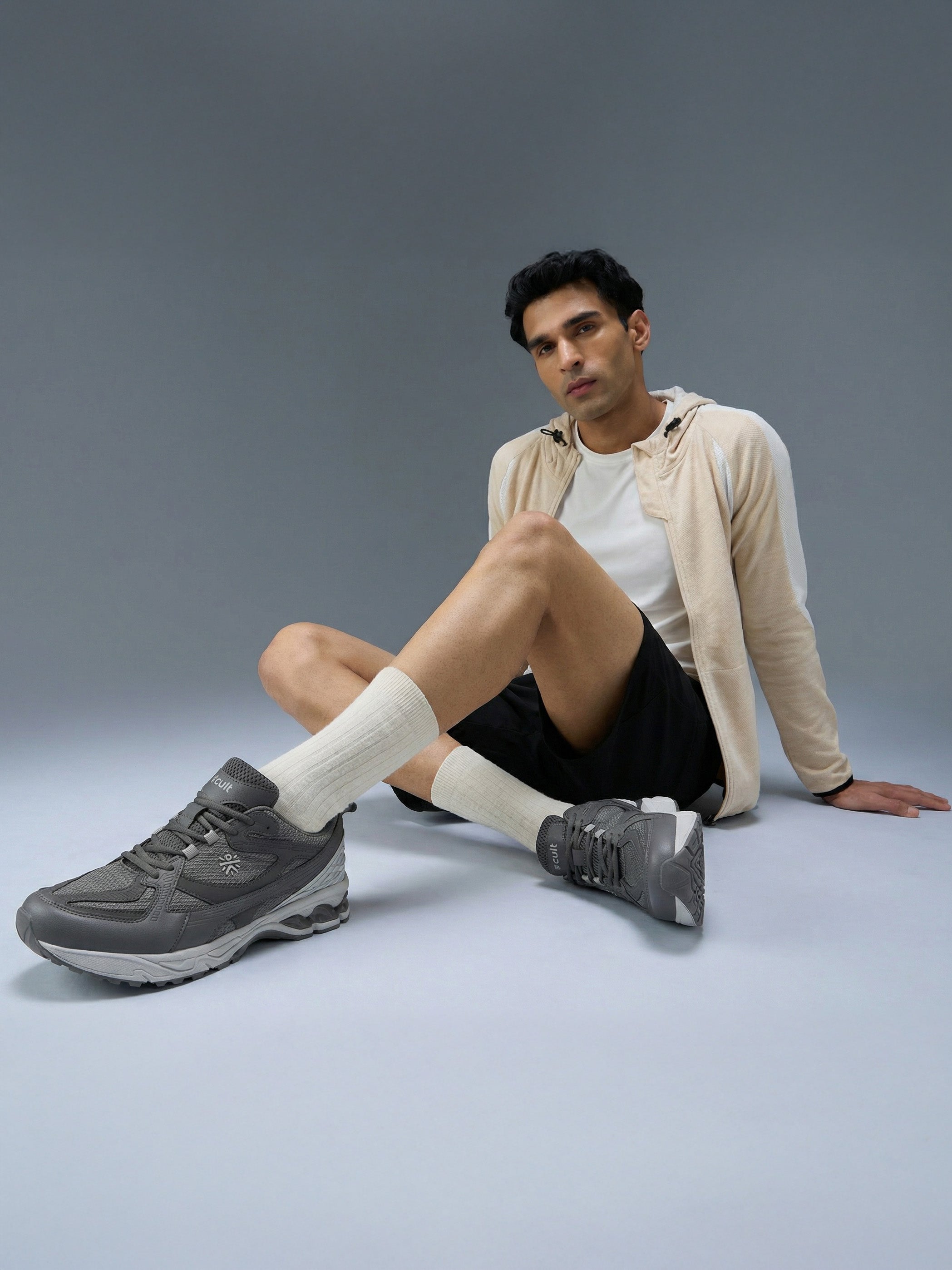 cult Men's FlexMode Sneakers - D.Grey