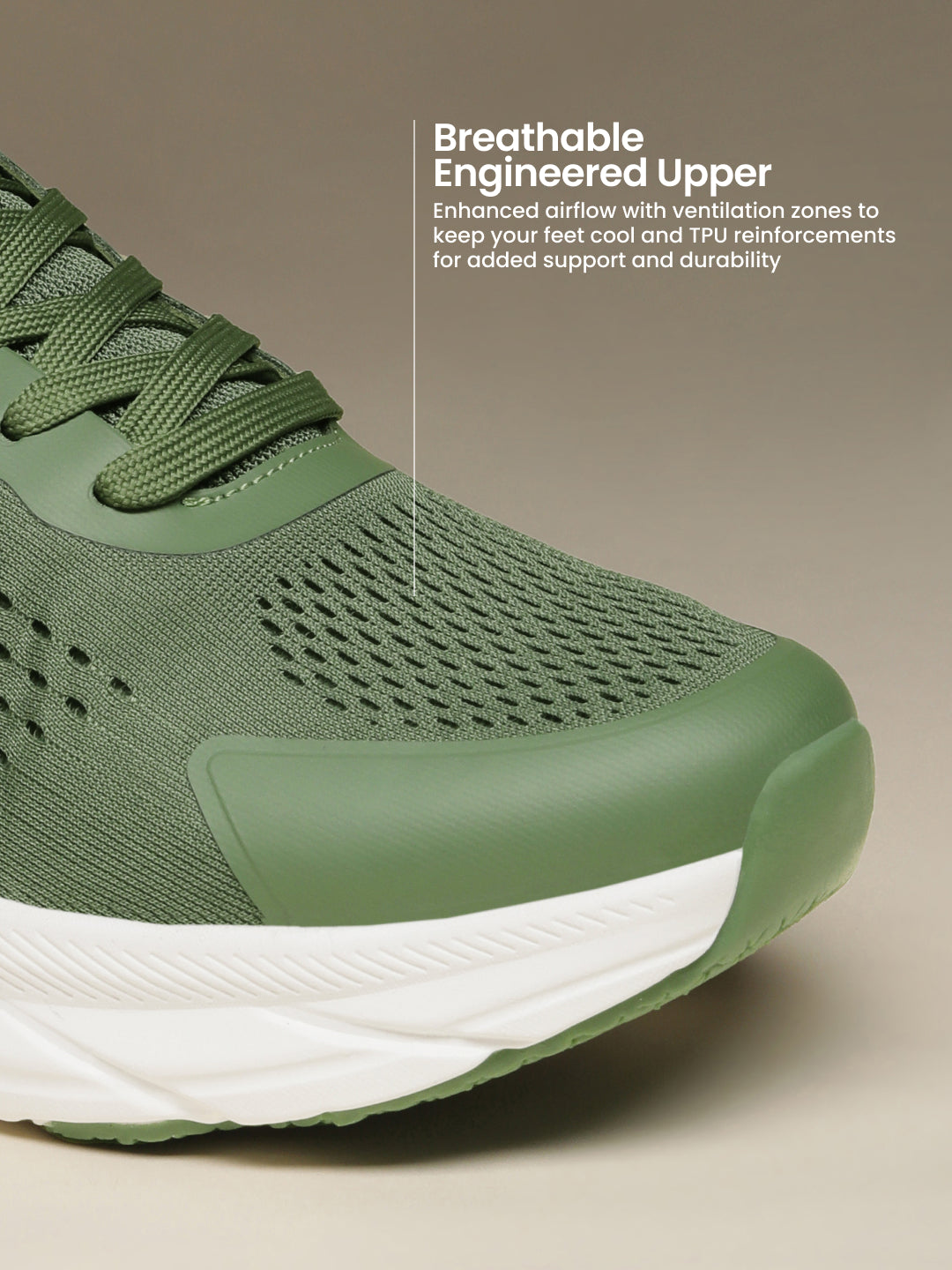 cult Men's GlideMove Running Shoes - Olive