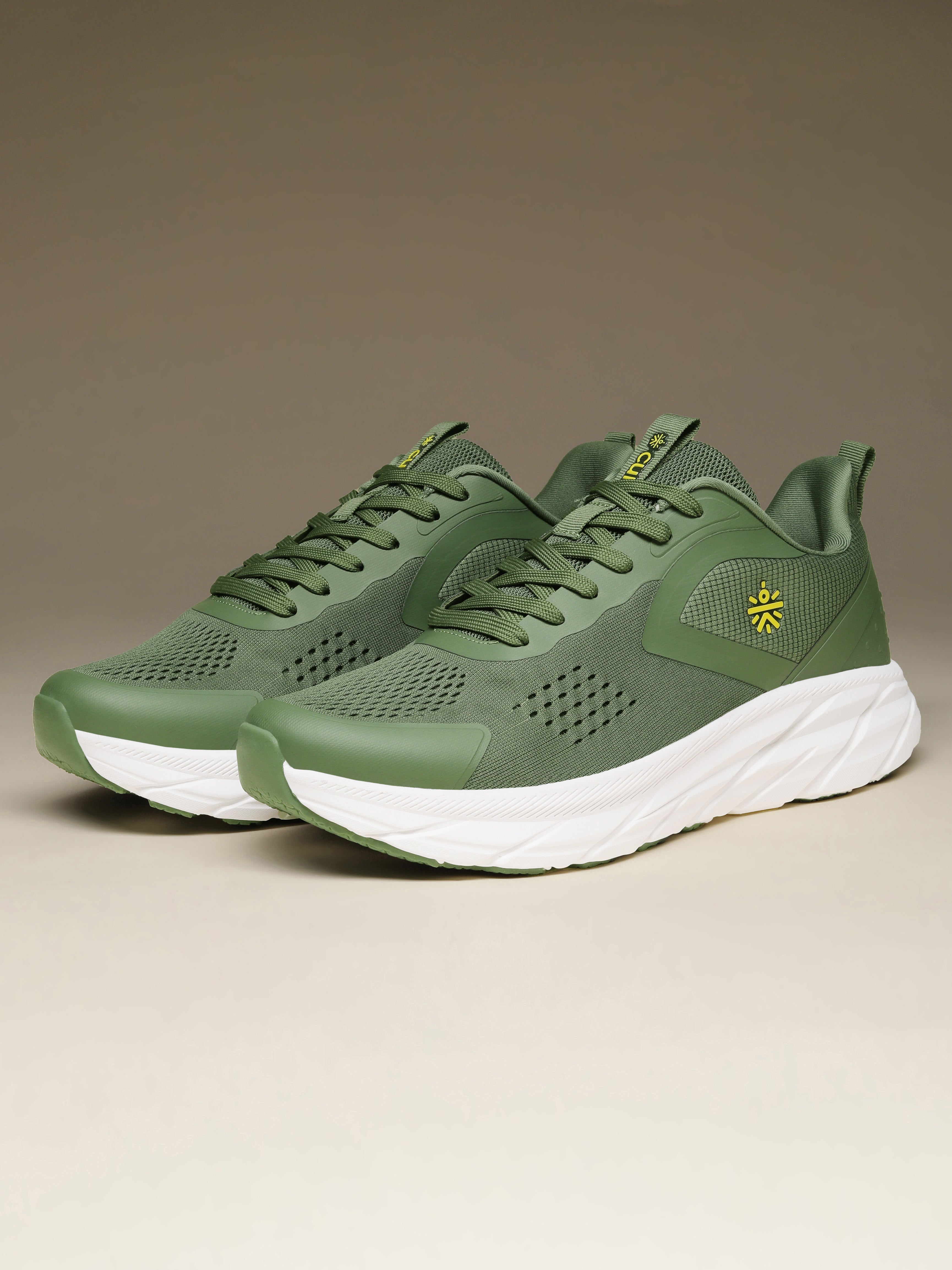 cult Men's GlideMove Running Shoes - Olive