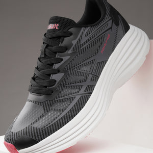 cult Women's AirStride Walking Shoes - Black