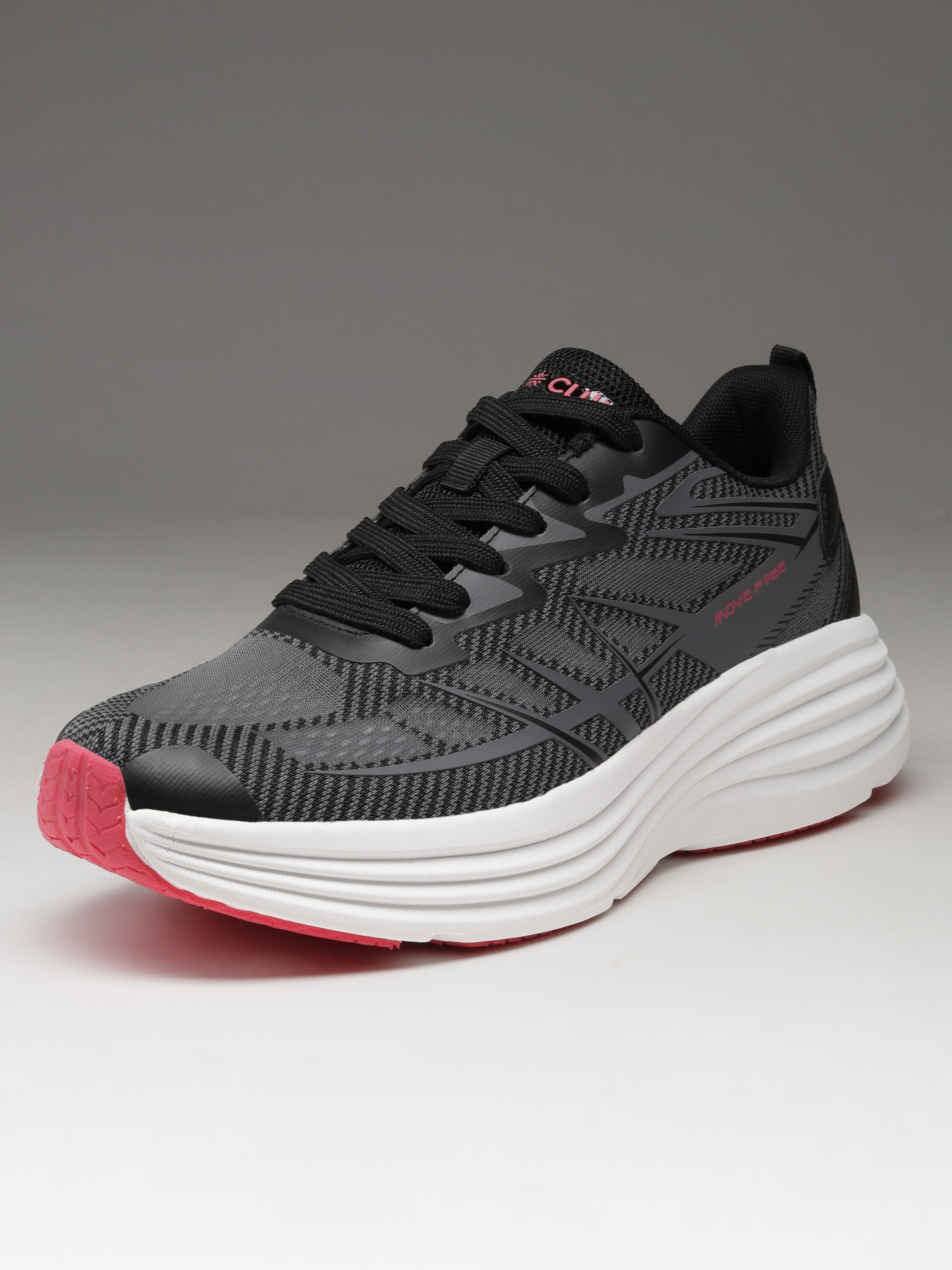 cult Women's AirStride Walking Shoes - Black