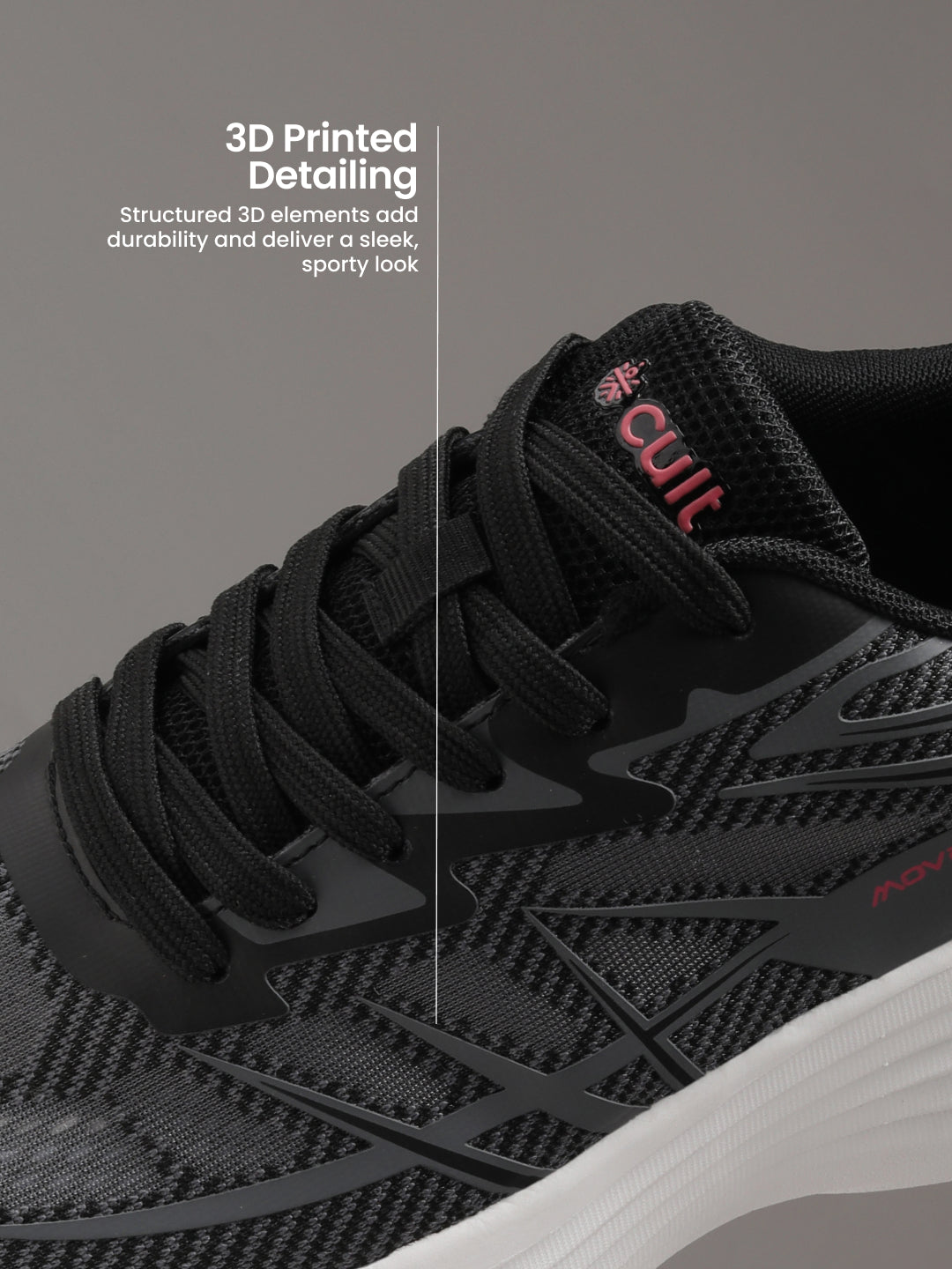 cult Women's AirStride Walking Shoes - Black