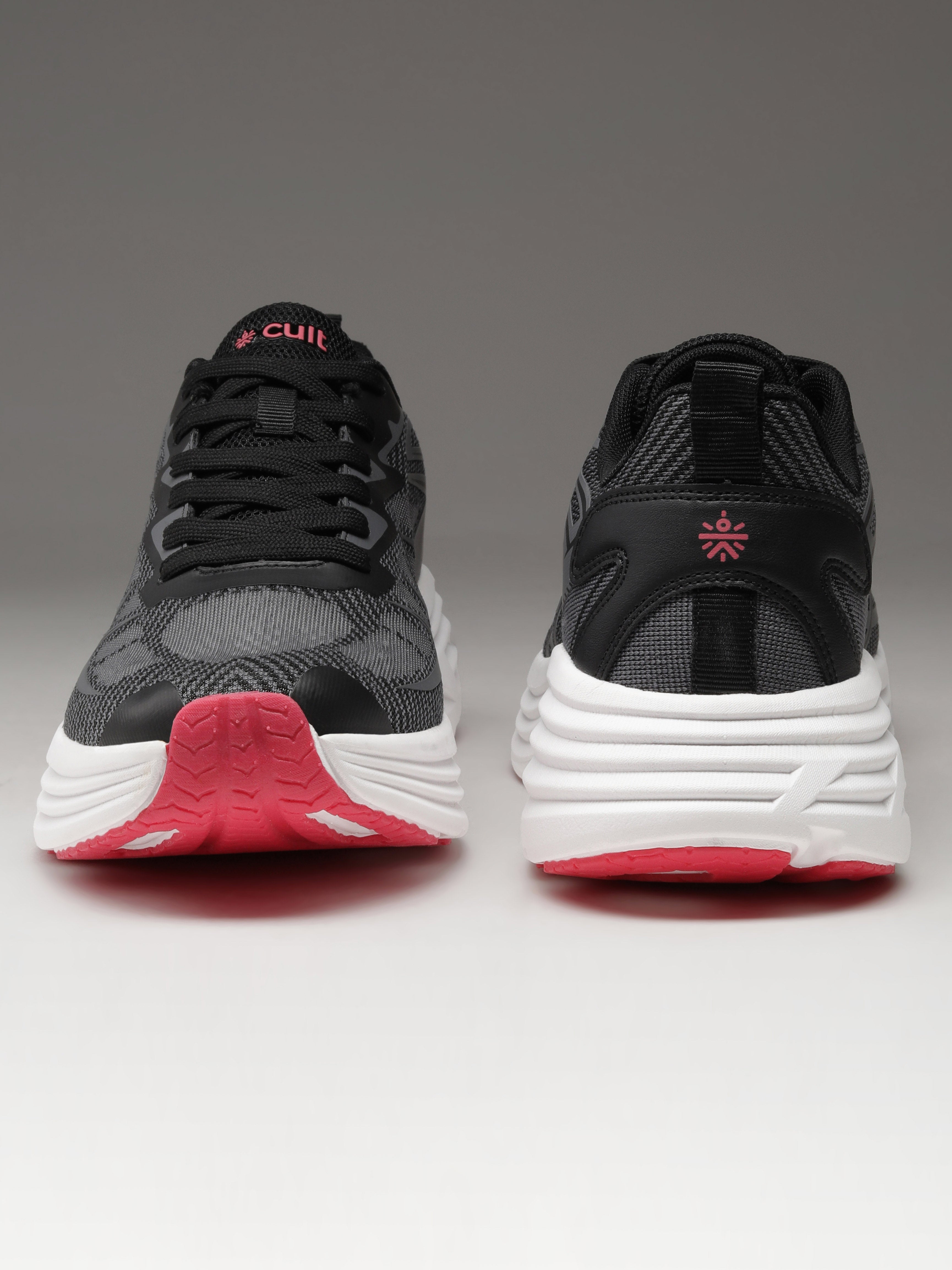 cult Women's AirStride Walking Shoes - Black