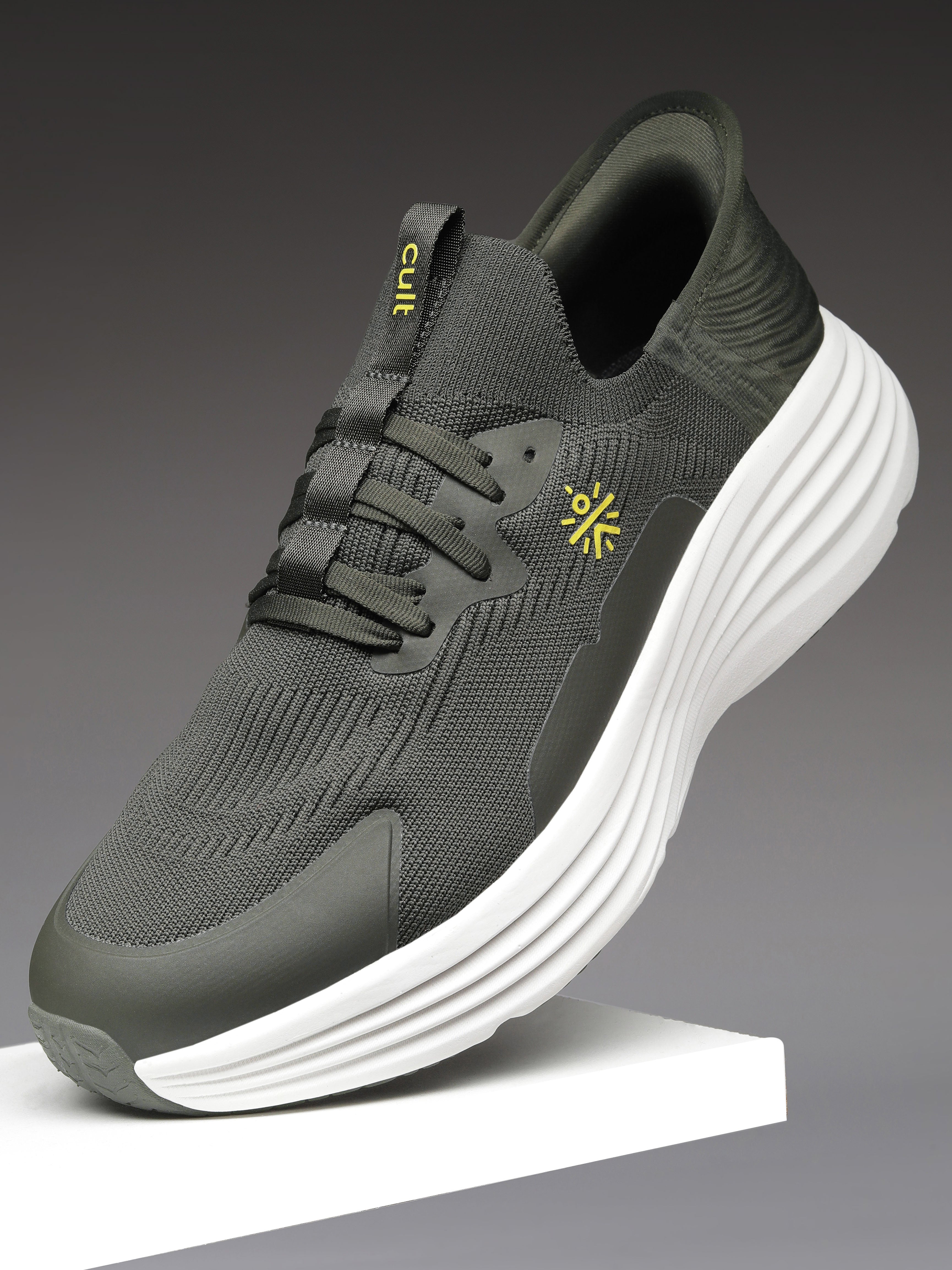 cult Men's PowerShift Walking Shoes - Olive