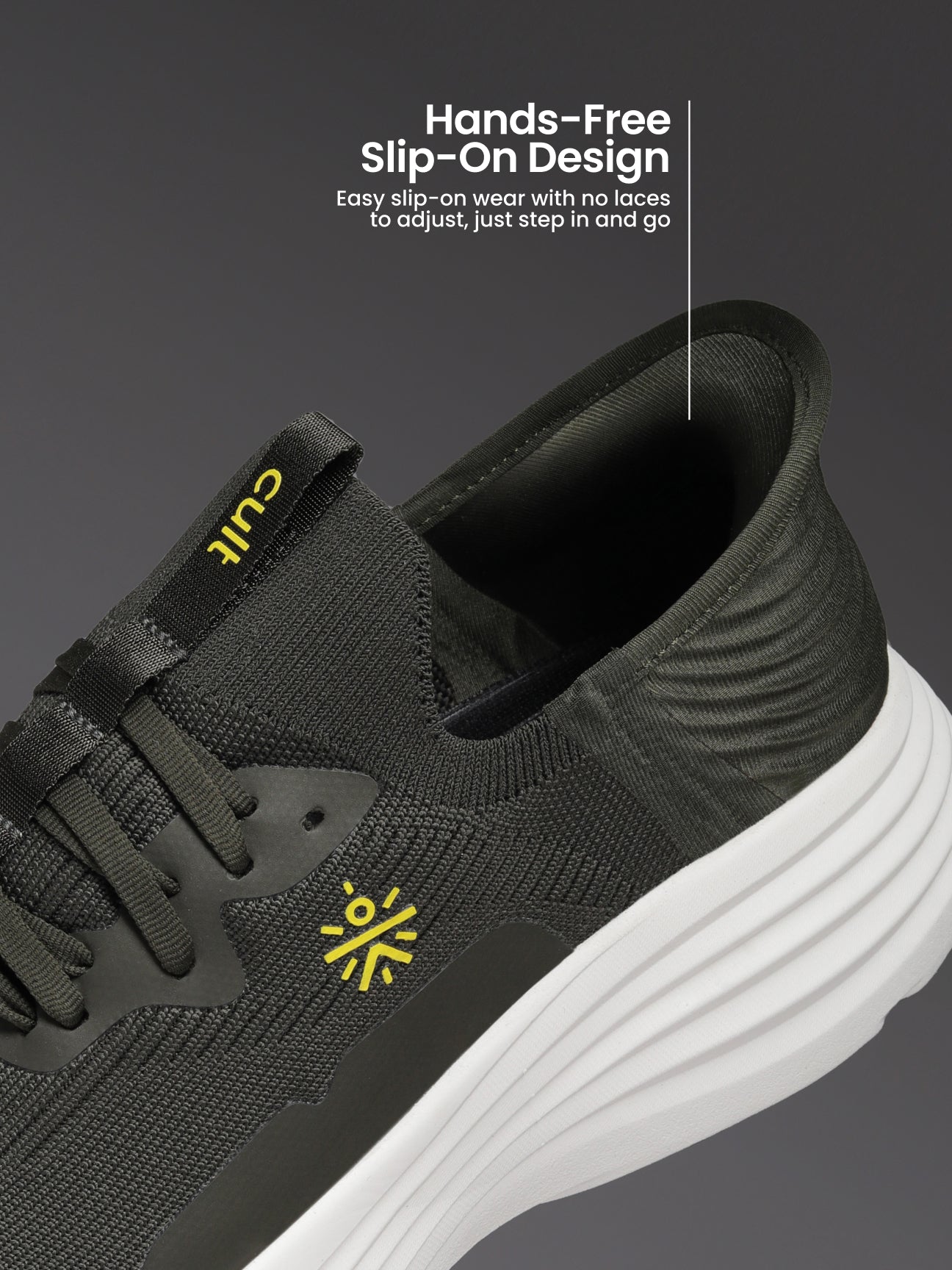 cult Men's PowerShift Walking Shoes - Olive