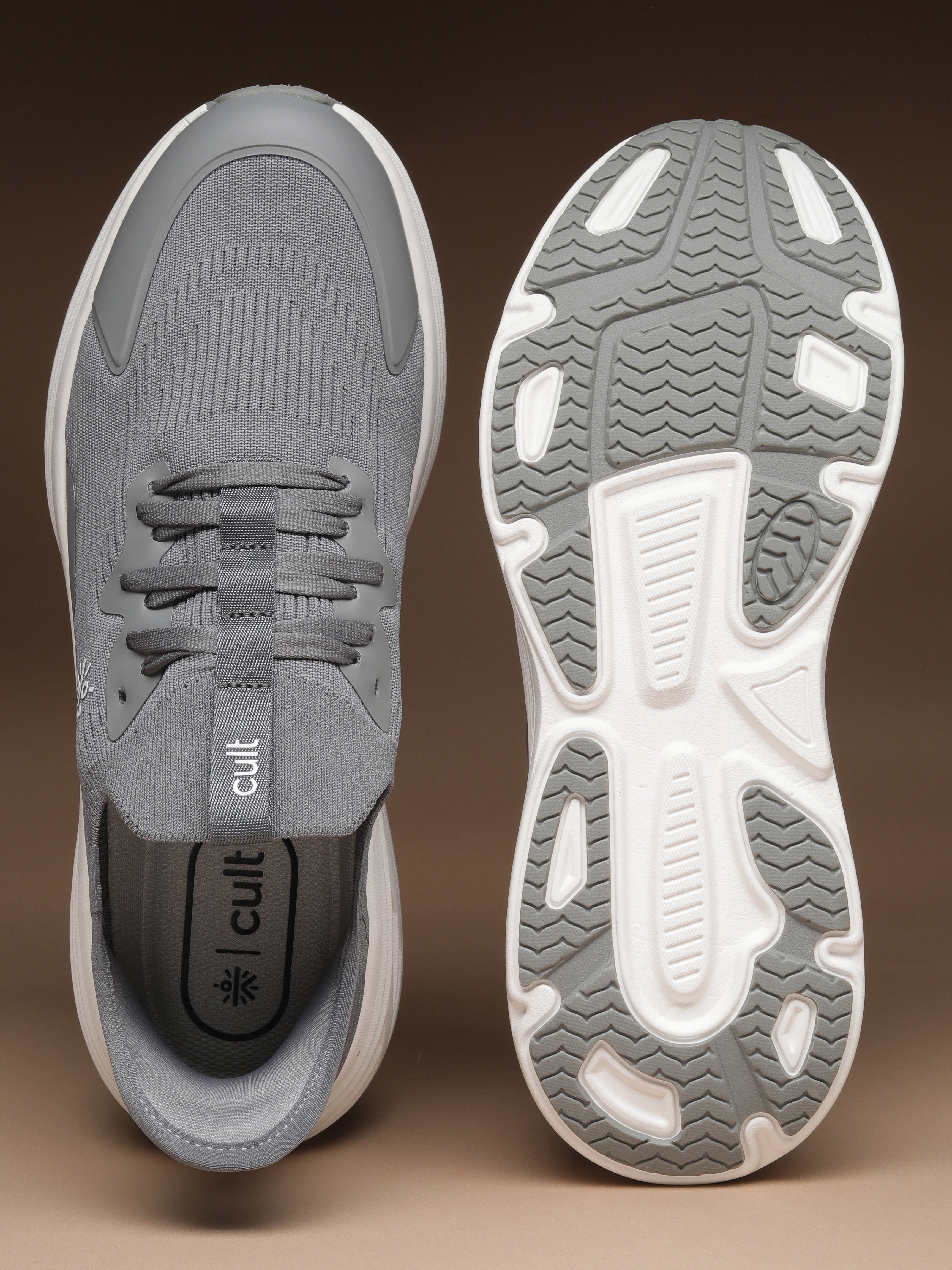 cult Men's PowerShift Walking Shoes - Grey
