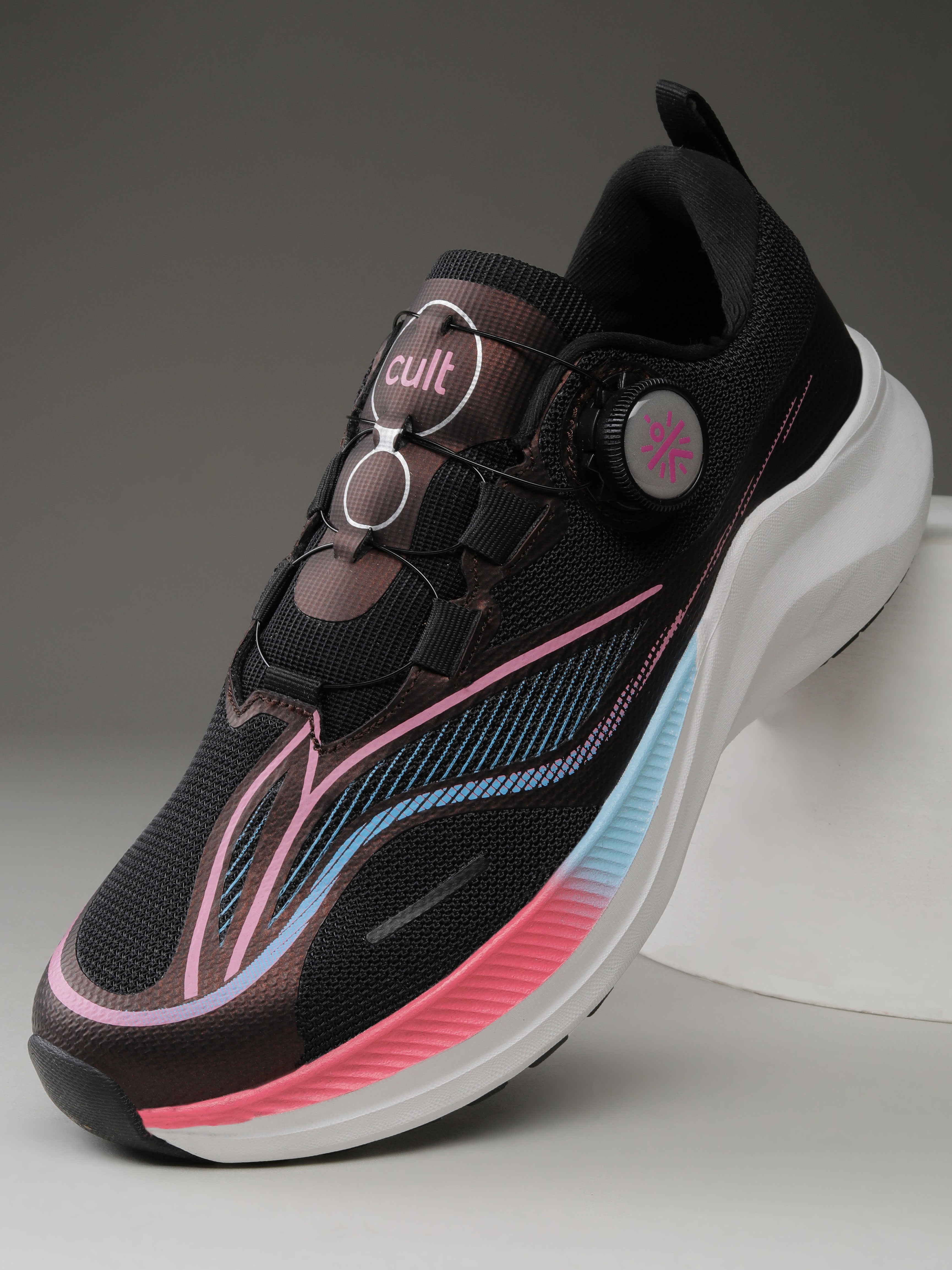 cult Women's PowerPace Running Shoes - Black