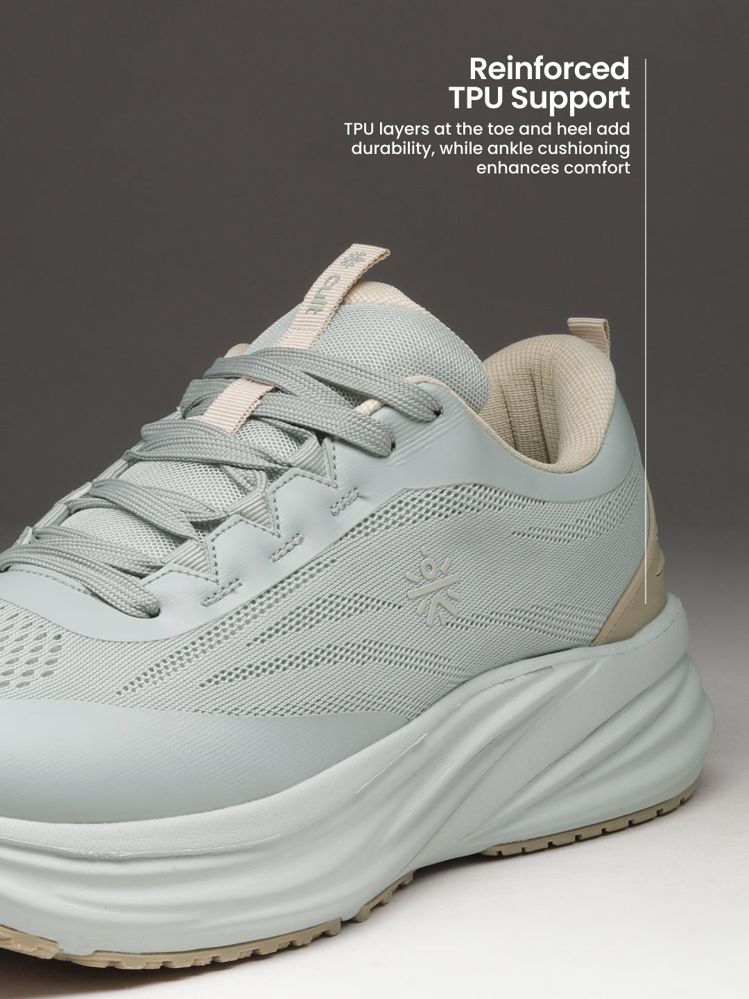 cult Men's PaceCore Running Shoes - Lt.Grey