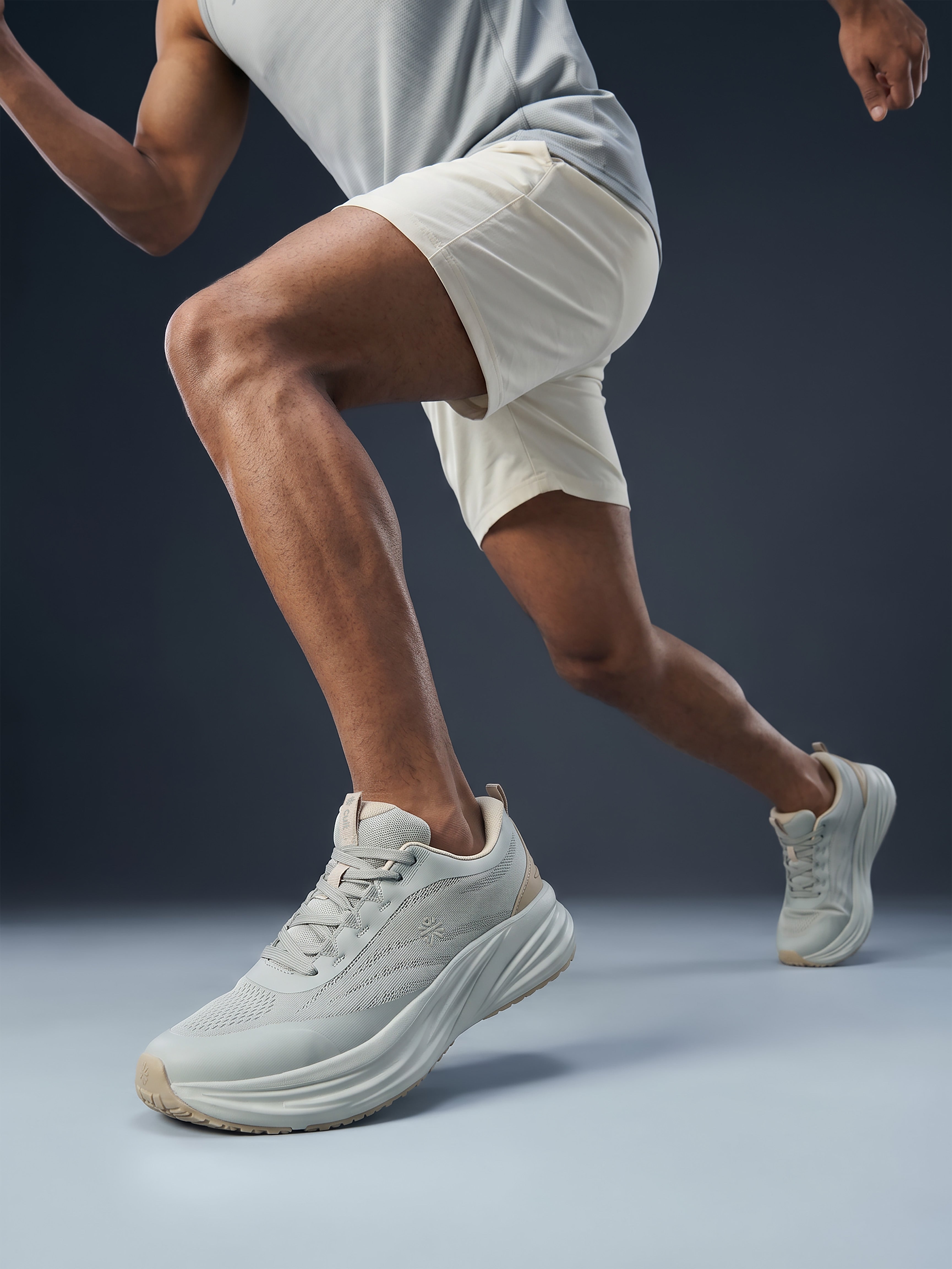 cult Men's PaceCore Running Shoes - Lt.Grey