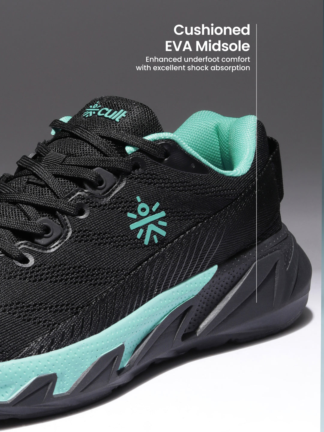 cult Women's FlexStep Walking Shoes - Black