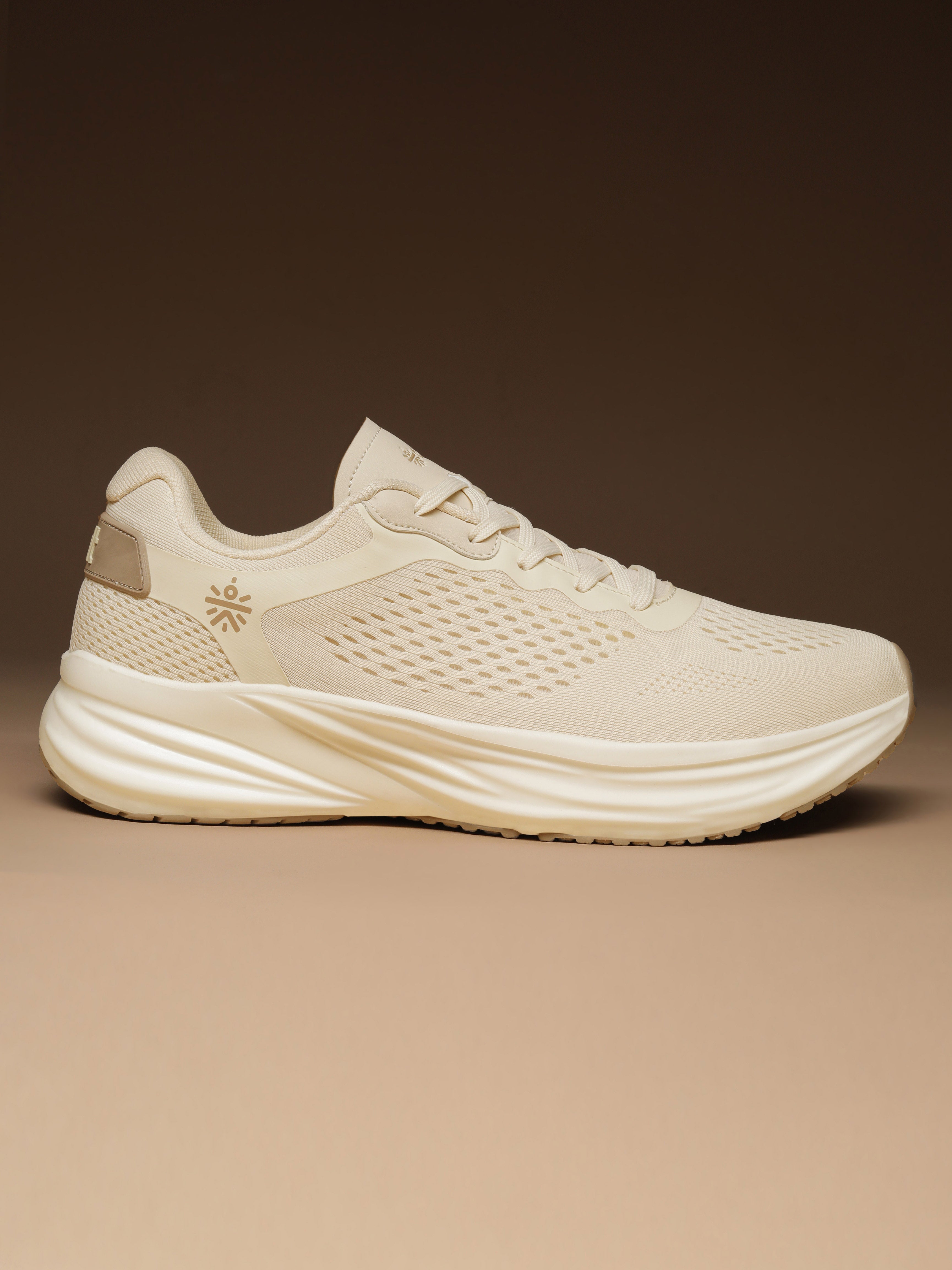 cult Men's StridePro Running Shoes - Beige