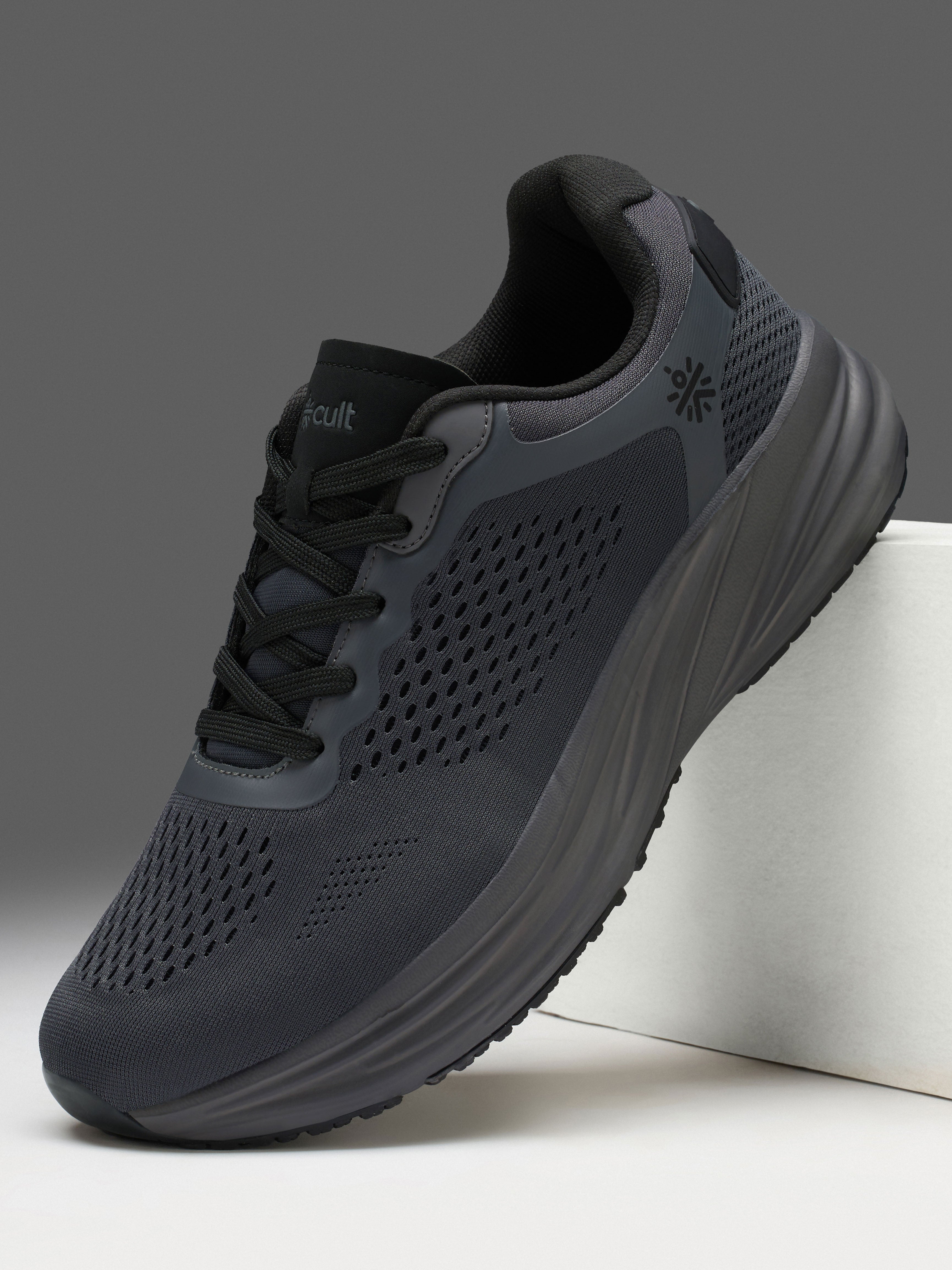 cult Men's StridePro Running Shoes - D.Grey