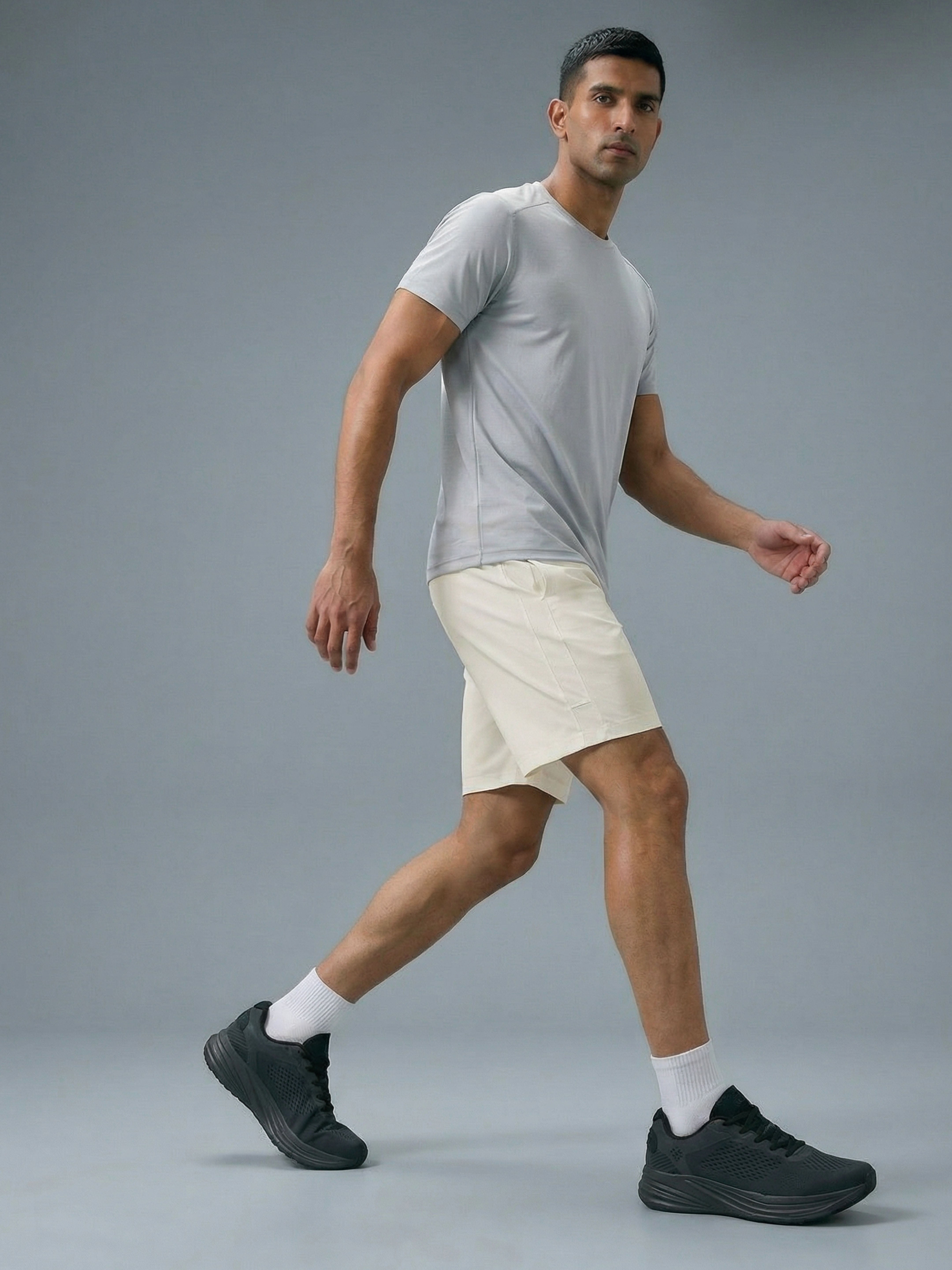 cult Men's StridePro Running Shoes - D.Grey
