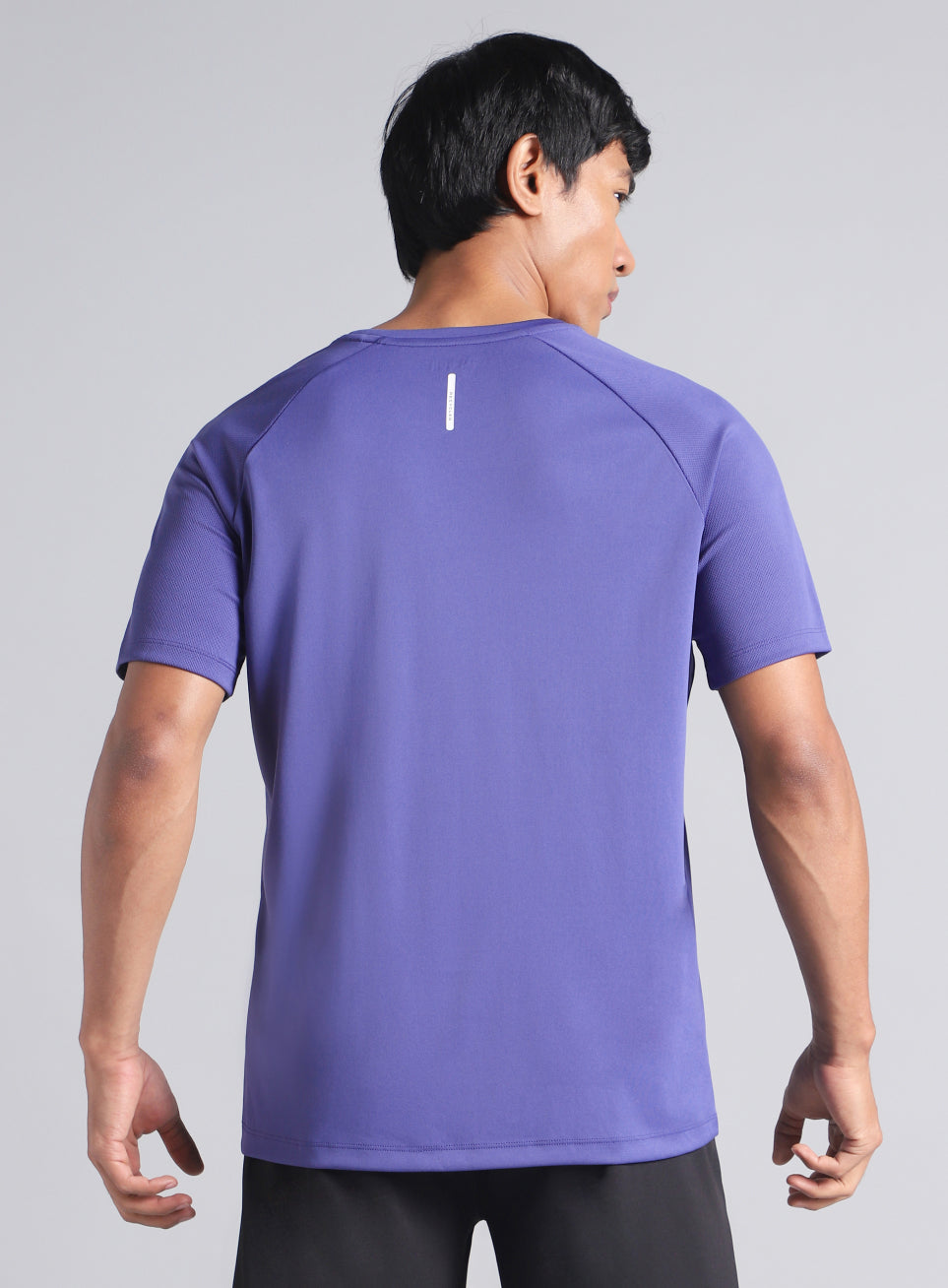 Men's Purple Training Essential Recycled Poly T-shirt
