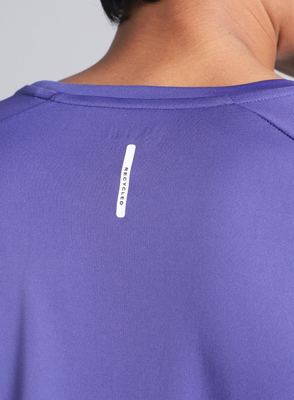 Men's Purple Training Essential Recycled Poly T-shirt