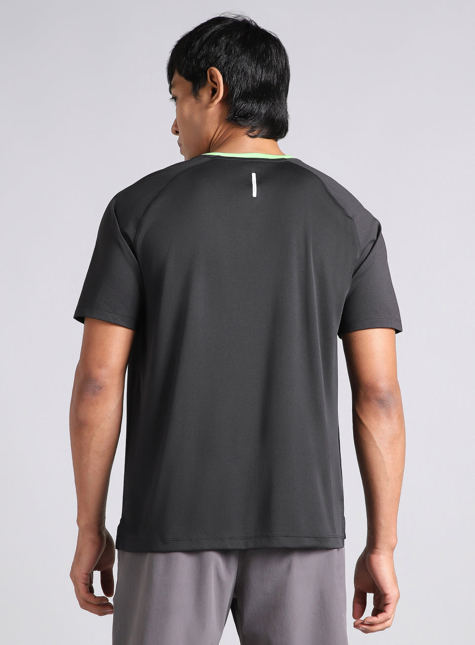 Men's Black HIIT Recycled Poly Performance T-shirt