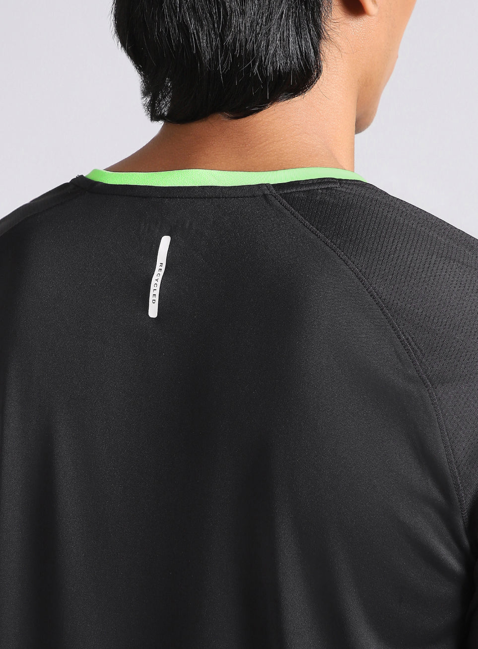 Men's Black HIIT Recycled Poly Performance T-shirt