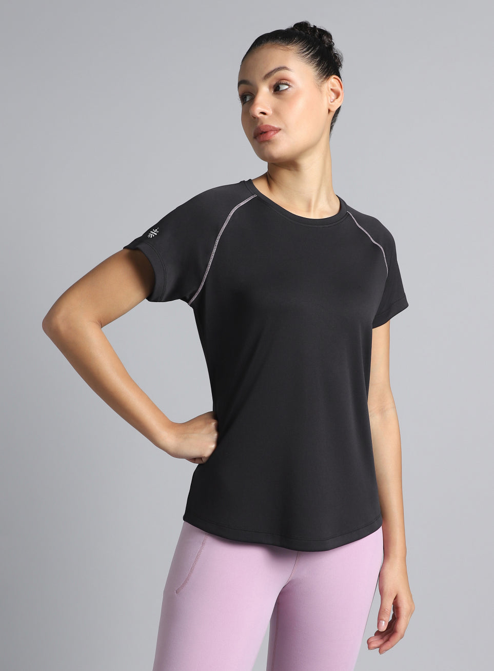 Women's Black HIIT Recycled Poly Performance T-shirt