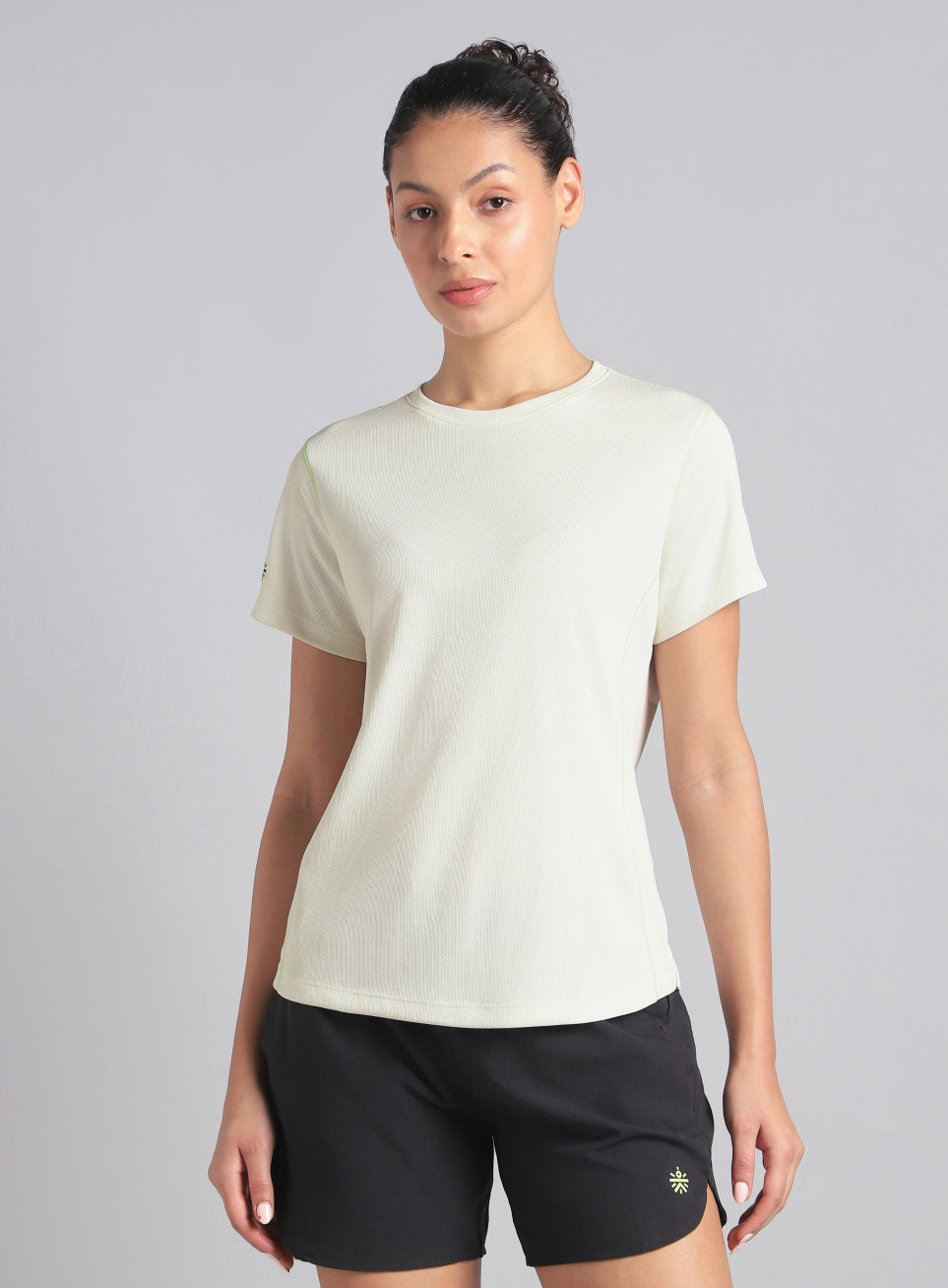Women's Off White Training Essential Recycled Poly T-Shirt
