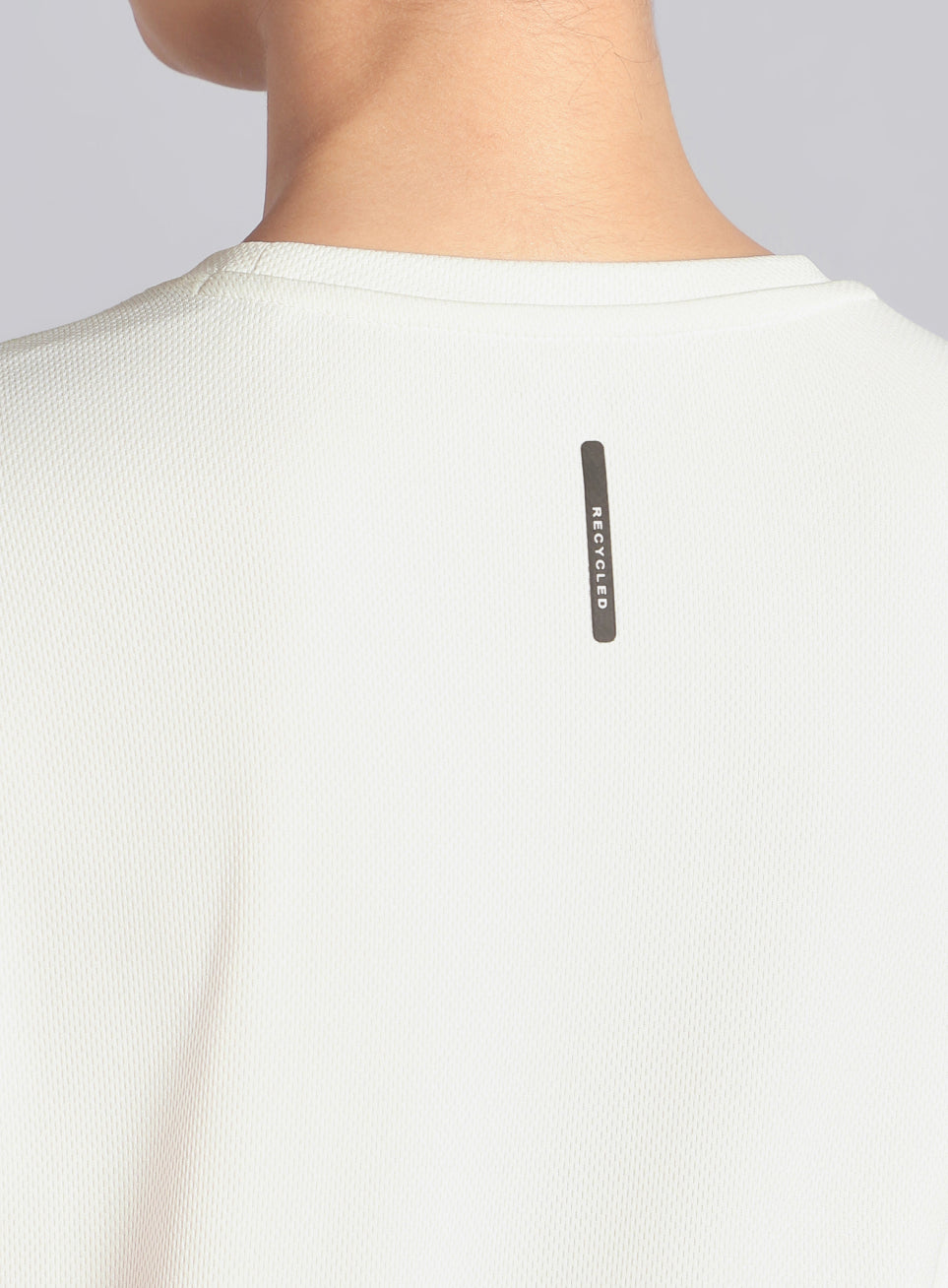 Women's Off White Training Essential Recycled Poly T-Shirt