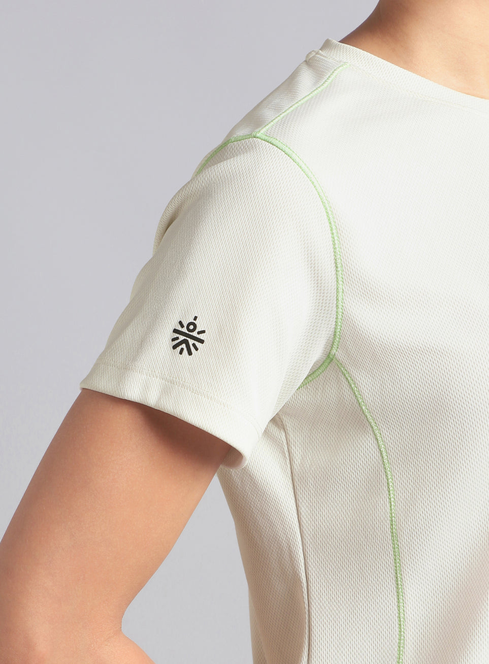 Women's Off White Training Essential Recycled Poly T-Shirt