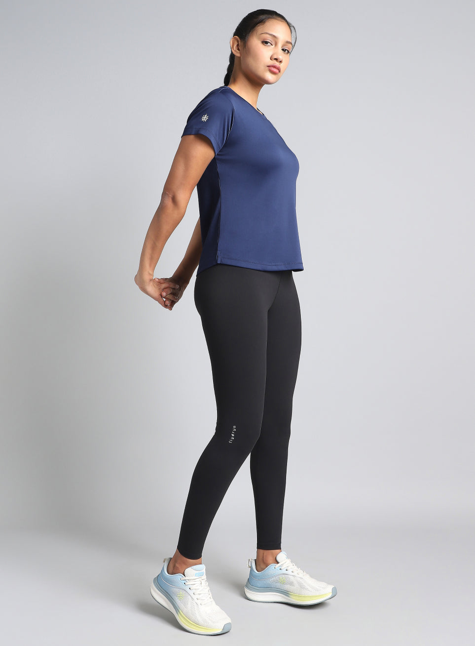 Women's Navy Ultimate Performance Recycled Poly T-shirt