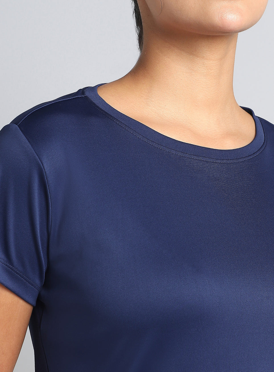 Women's Navy Ultimate Performance Recycled Poly T-shirt