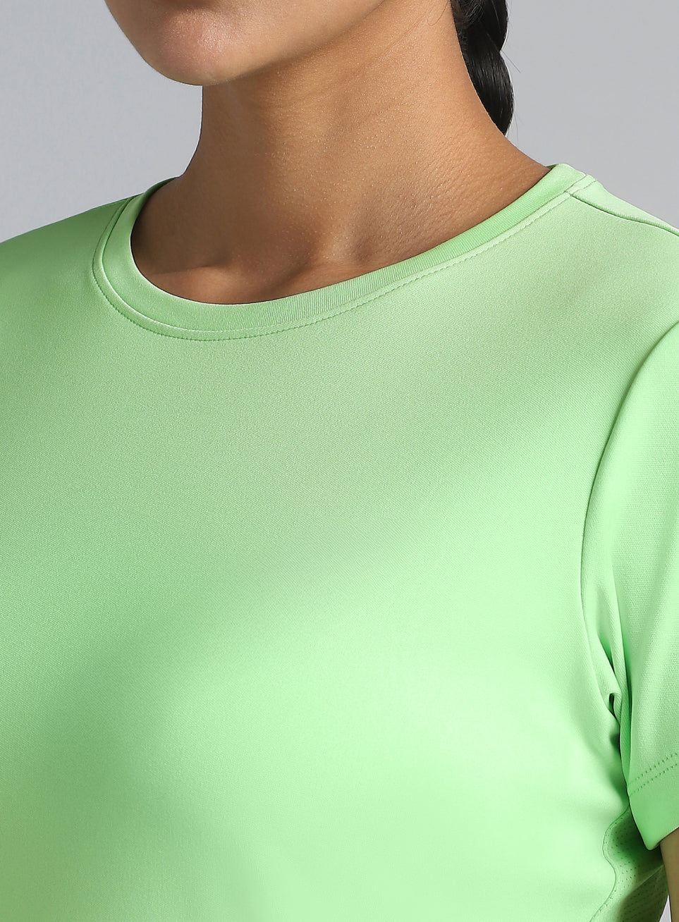 Women's Neon Green Ultimate Performance Recycled Poly T-shirt