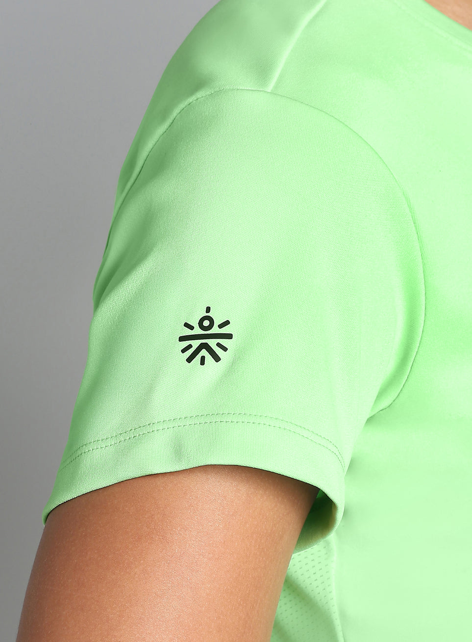 Women's Neon Green Ultimate Performance Recycled Poly T-shirt