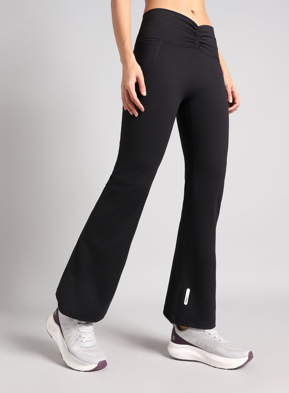Women's Black Flow Training COMFlex Flare Pants