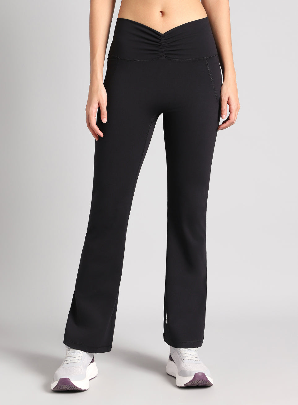 Women's Black Flow Training COMFlex Flare Pants