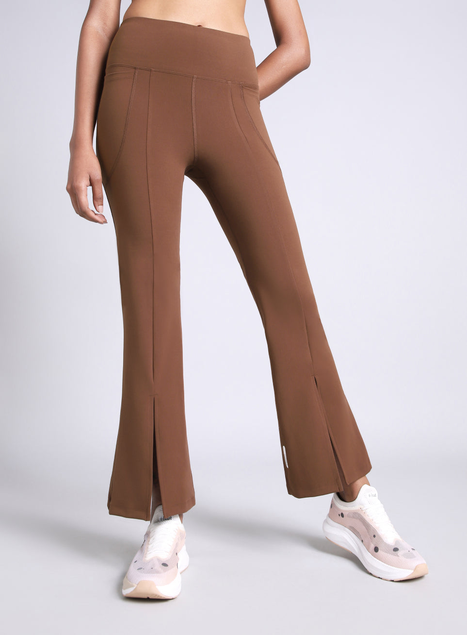 Women's Brown All Format Training COMFlex Flare Pants