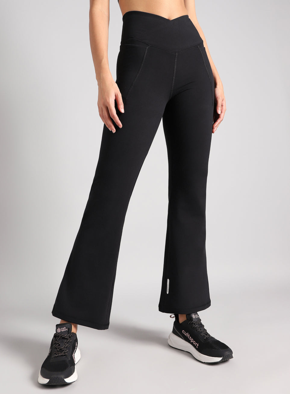 Women's Black Pilates COMFlex Flare Pants