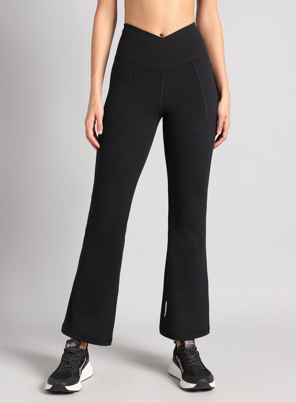 Women's Black Pilates COMFlex Flare Pants