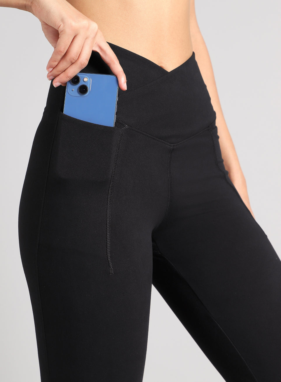Women's Black Pilates COMFlex Flare Pants