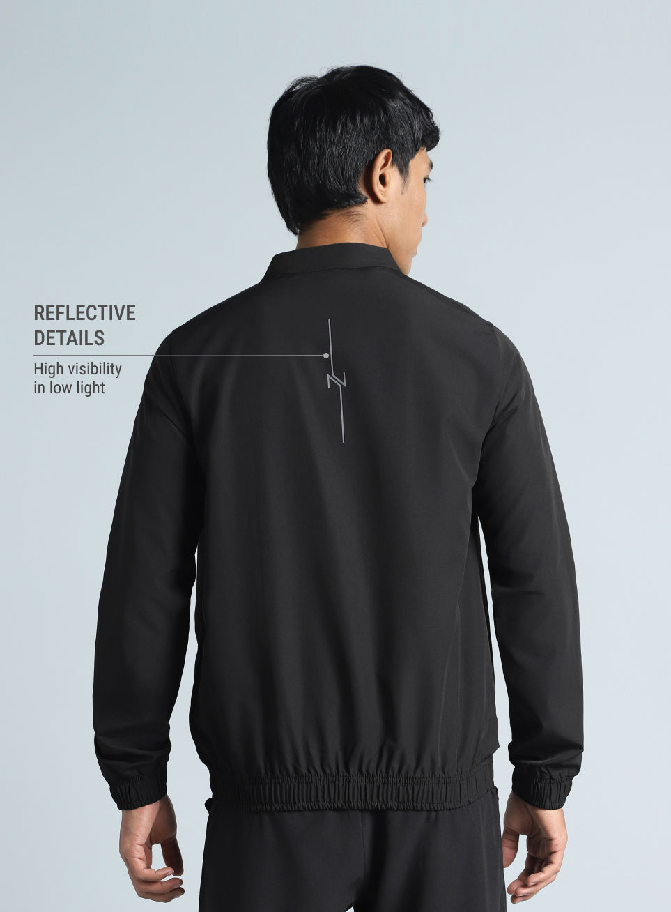 Men's Black Runner's Favourite Lightweight Jacket