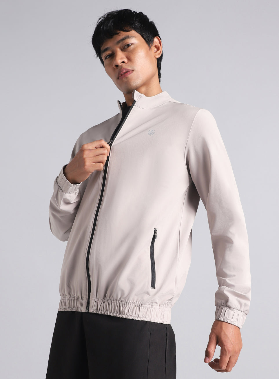 Men's Grey Run Impact Lightweight Jacket