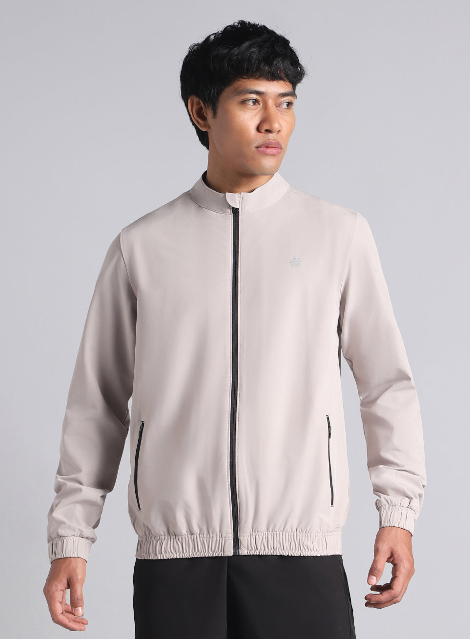 Men's Grey Run Impact Lightweight Jacket