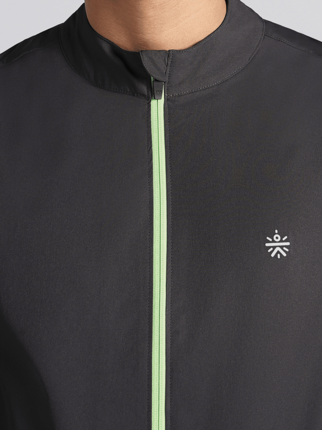Men's Grey Run Impact Lightweight Jacket
