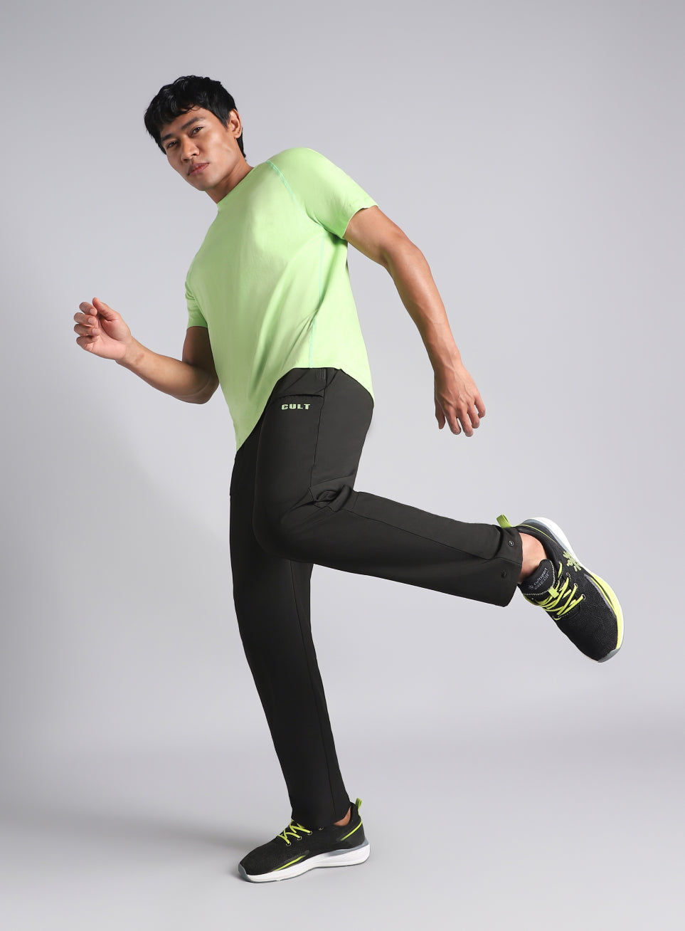 Men's Black City Commuter Trackpants