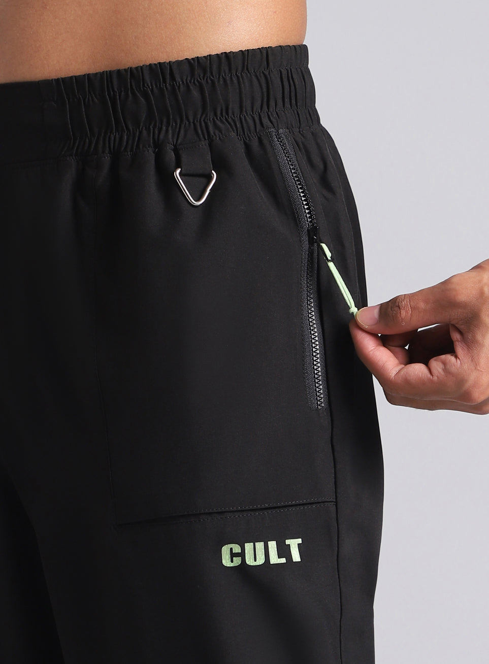 Men's Black City Commuter Trackpants