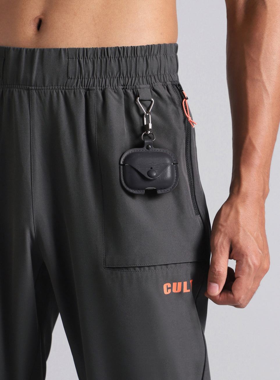 Men's Dark Grey City Commuter Trackpants