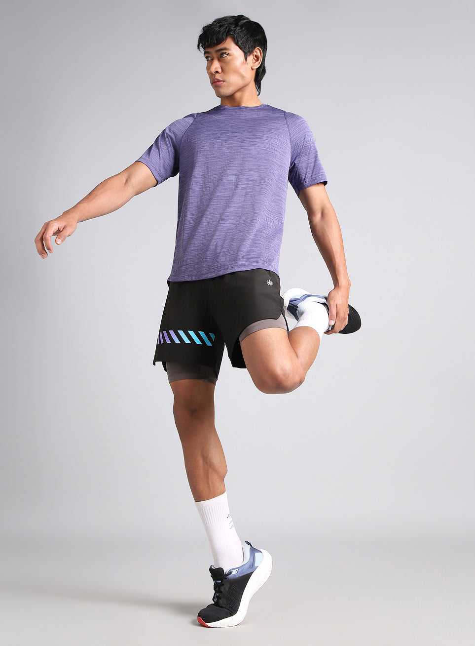 Men's Black 360 Degree Performance Shorts