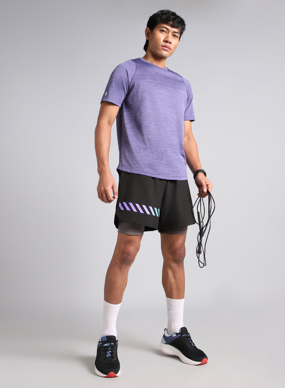 Men's Black 360 Degree Performance Shorts