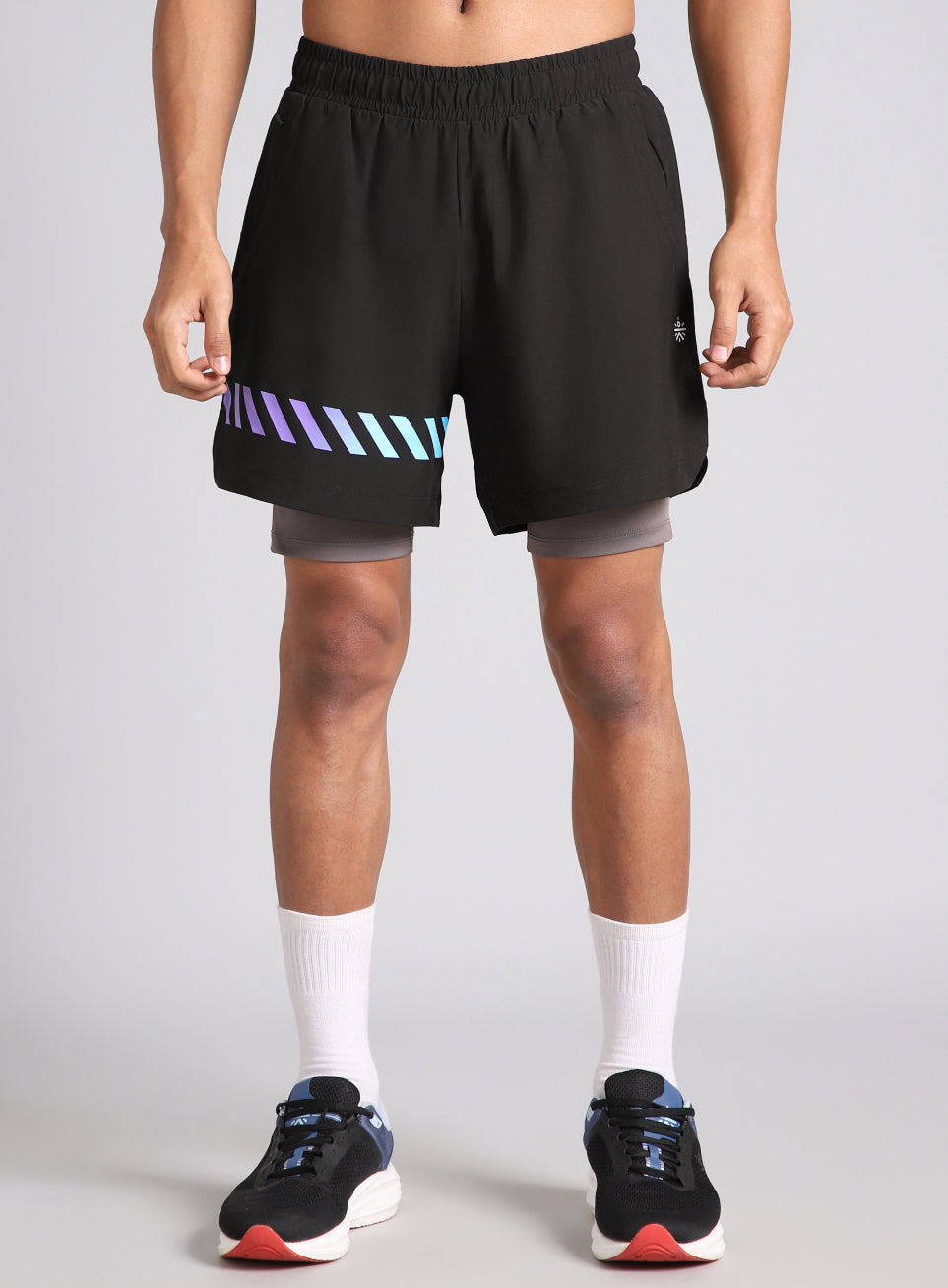 Men's Black 360 Degree Performance Shorts