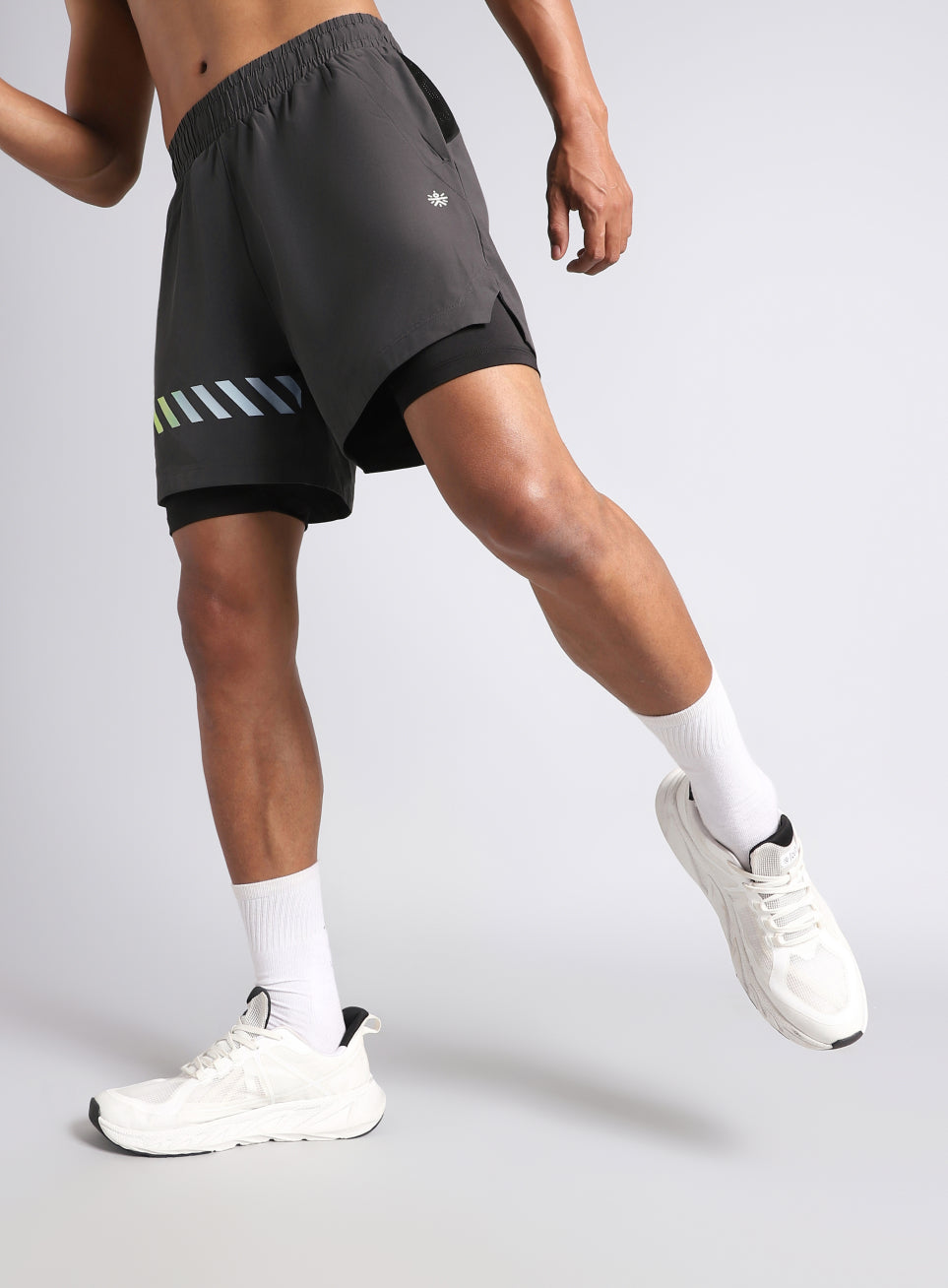 Men's Dark Grey 360 Degree Performance Shorts