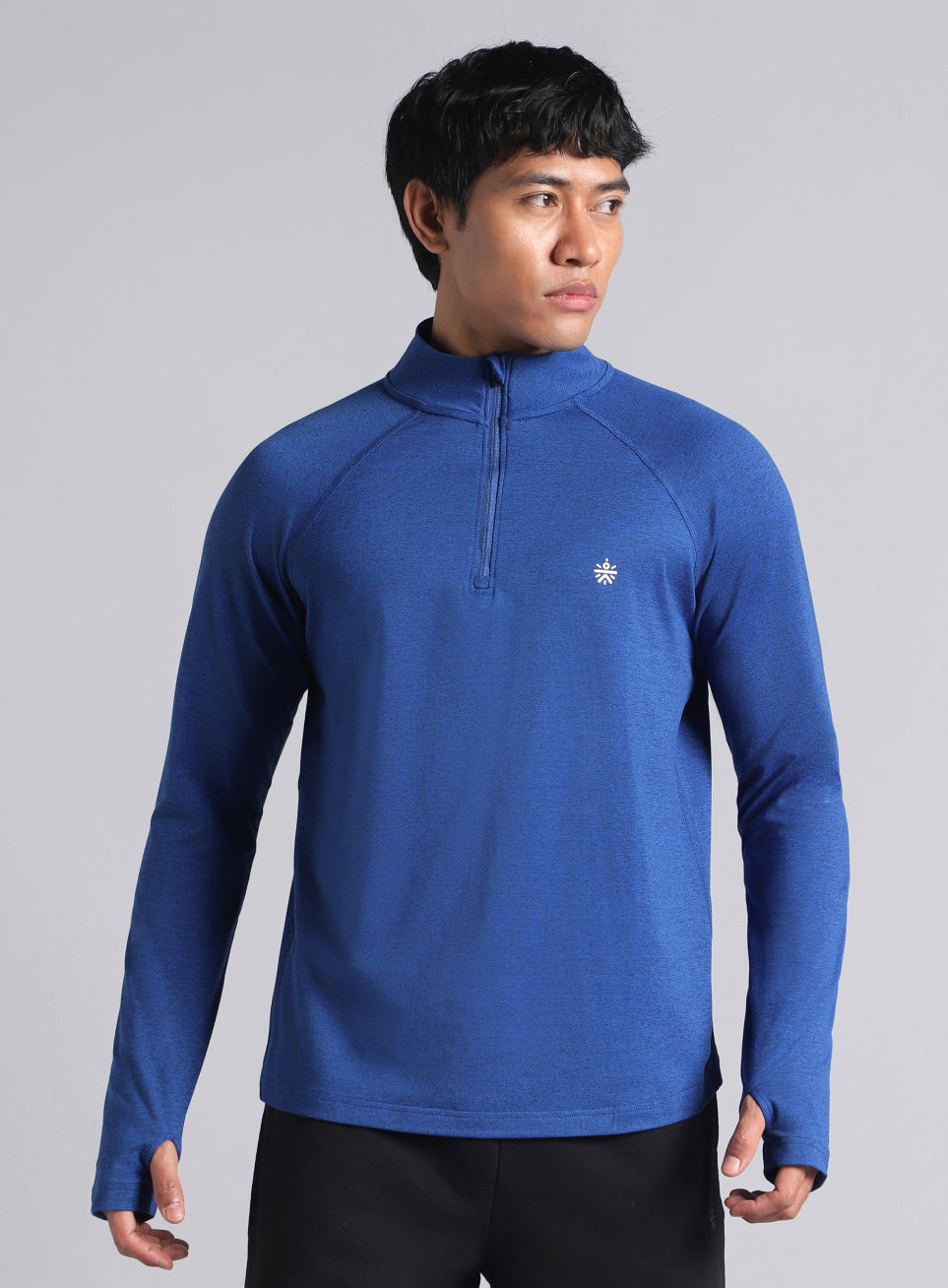 Men's Blue Training Sculpted All Weather Jacket