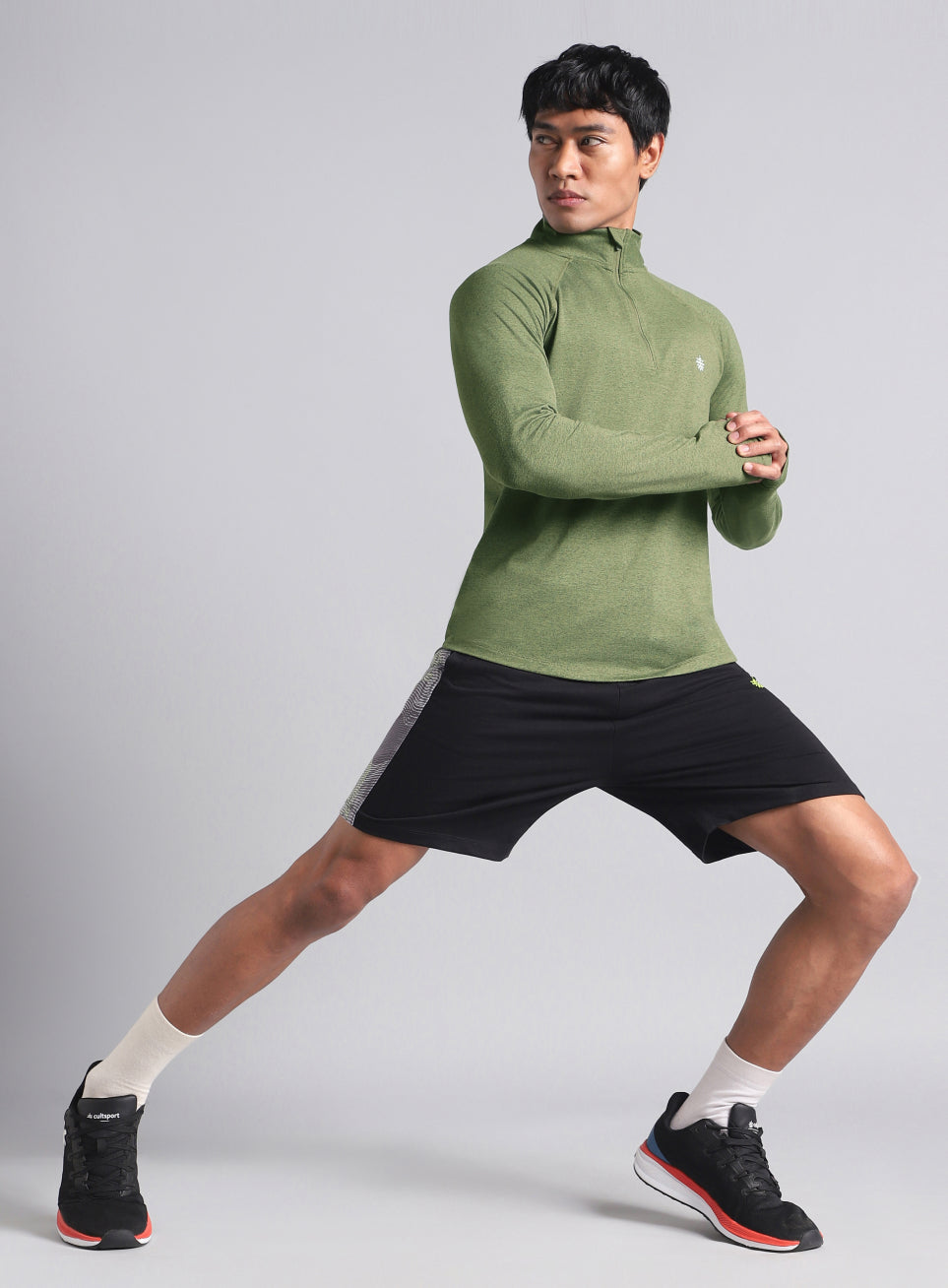 Men's Neon Green Training Sculpted All Weather Jacket