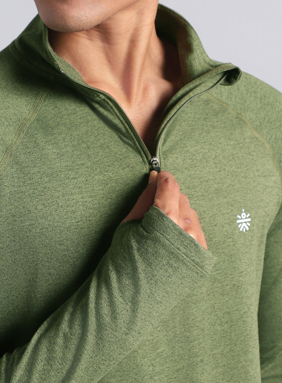 Men's Neon Green Training Sculpted All Weather Jacket